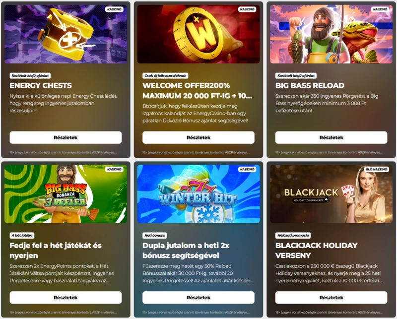 Energy Casino Promociok